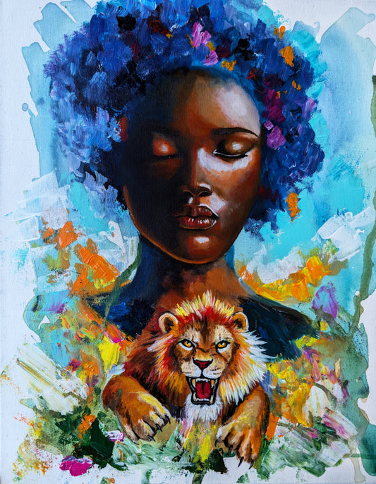 The Lion Resides Original
