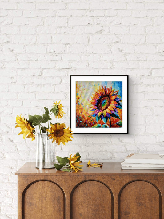 As a Sunflower Giclee Print