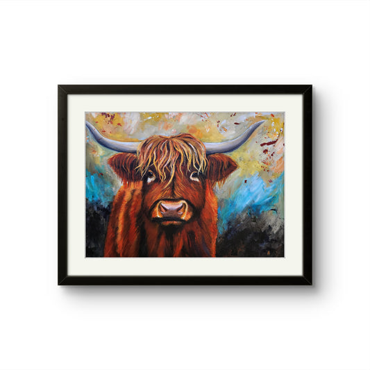 The Cattle on a Thousand Hills Giclee Print