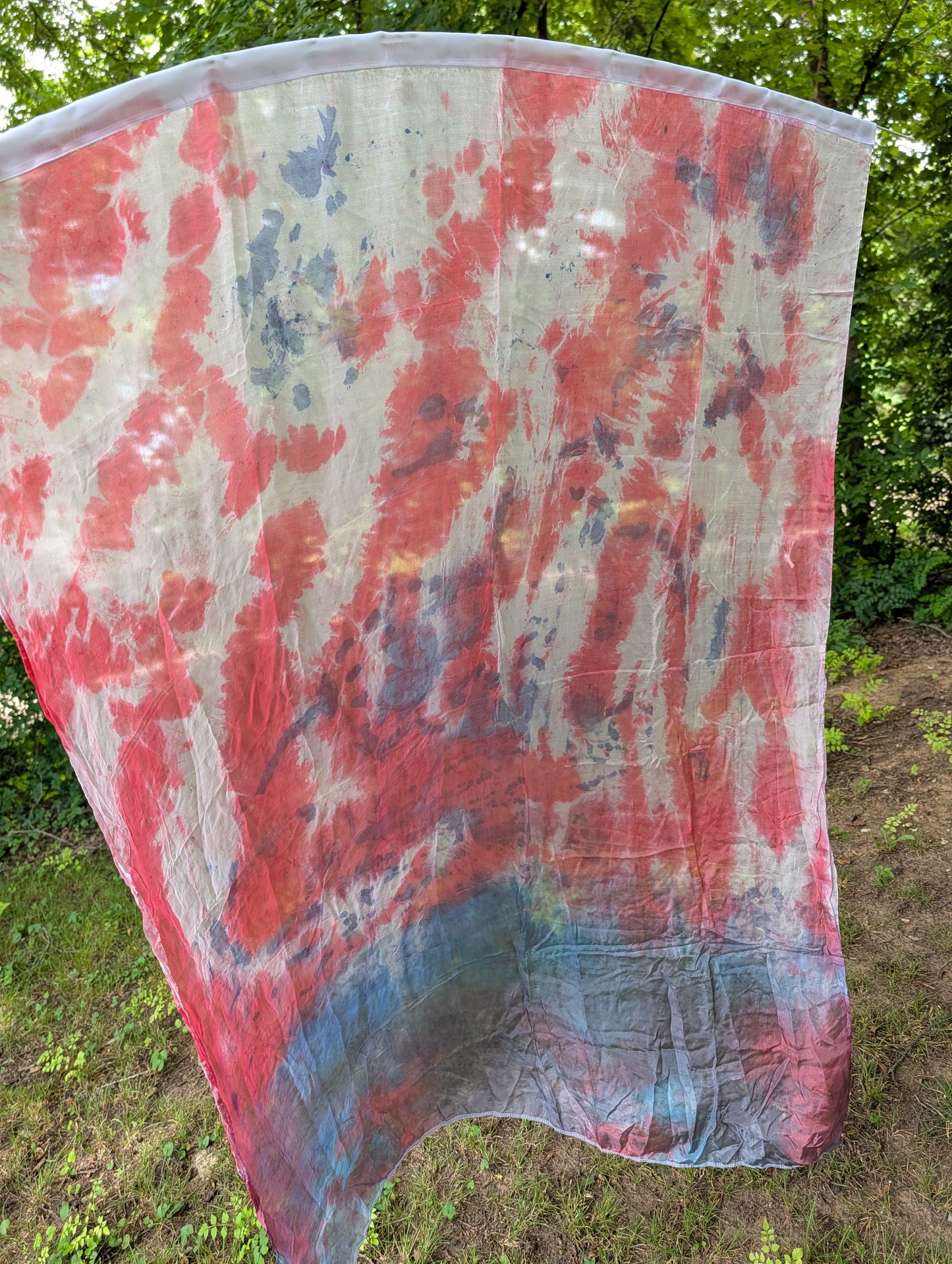 Oil over America Worship Flags Large