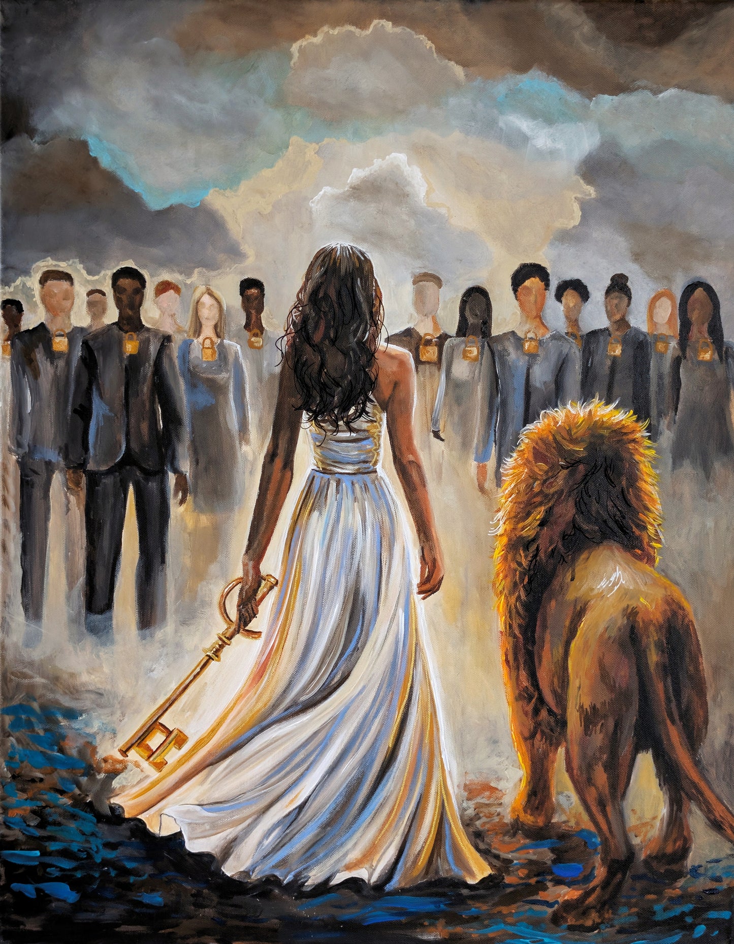 Unlock the Truth Giclee Print
