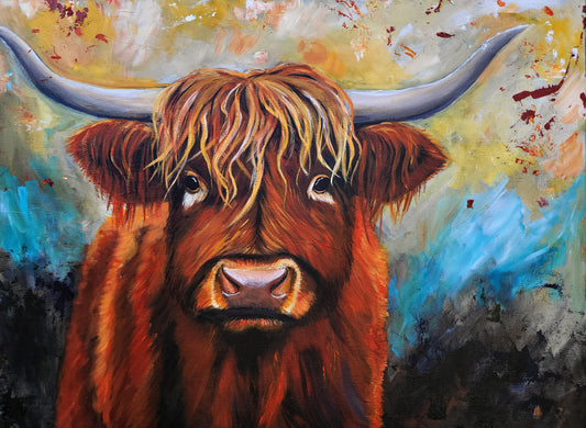 Cattle on a Thousand Hills Vinyl Sticker