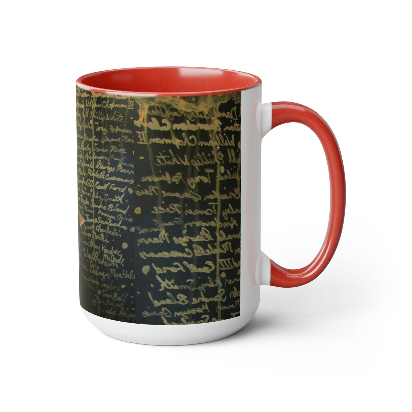 Prayers of a Mother Two-Tone Coffee Mugs, 15oz