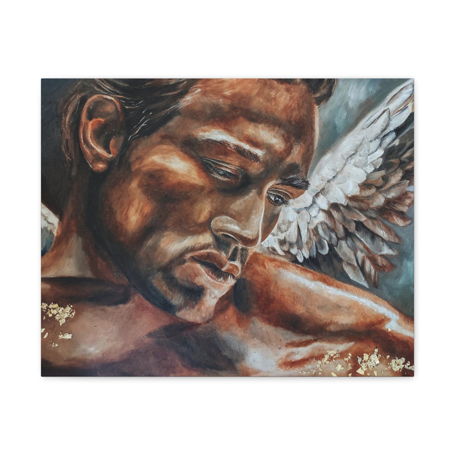 Weeping for Humanity Canvas Gallery Wraps by Angel Ashleigh