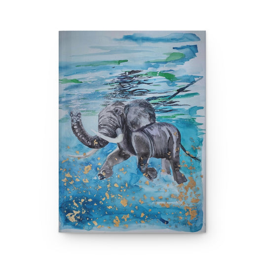 The Elephant in the Room Hardcover Journal Matte