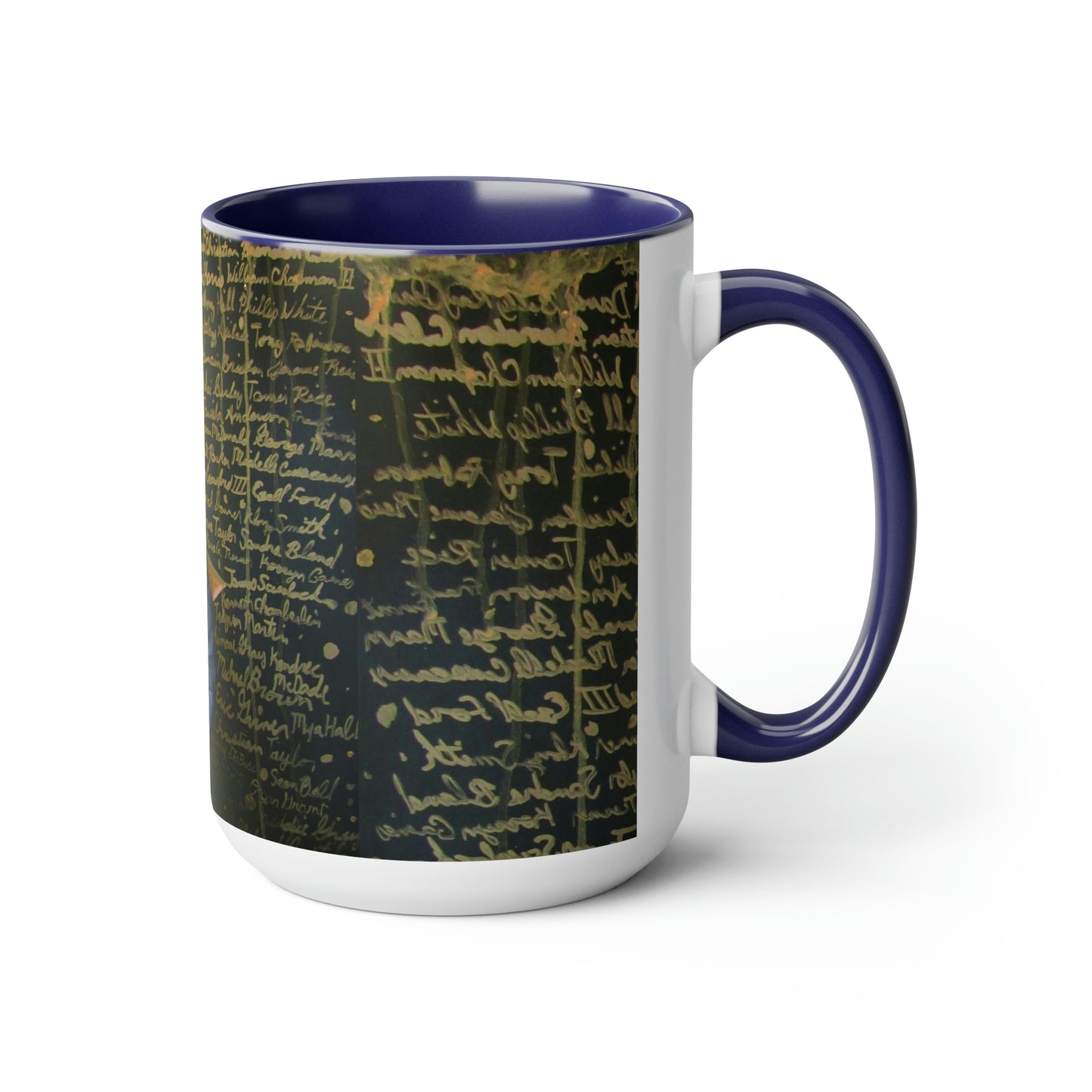 Prayers of a Mother Two-Tone Coffee Mugs, 15oz